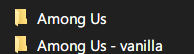 AmongUsフォルダの画像